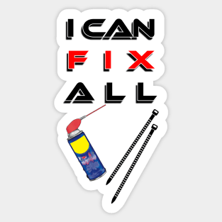 i can fix all Sticker